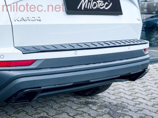 kat.č. 3 861 04 - Dummy - koncovky výfuku, ABS - černý lesklý "klavírlak", Karoq Facelift